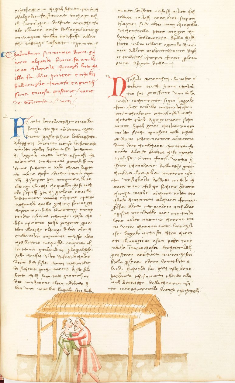 Decameron, Un califourchon; Calandrino e Niccolessa, Nona giornata, racconto 5. da Giovanni Boccaccio