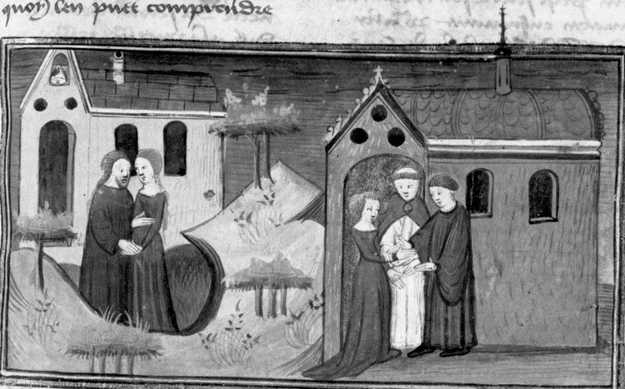 Decameron, Alibech è con un eremita; Alibech sposa Neerbale. Terzo giorno, notizia 10 da Giovanni Boccaccio