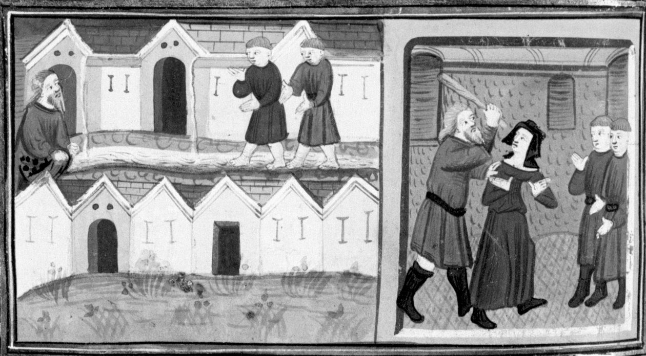 Decameron, Calandrino e i suoi amici cercano l