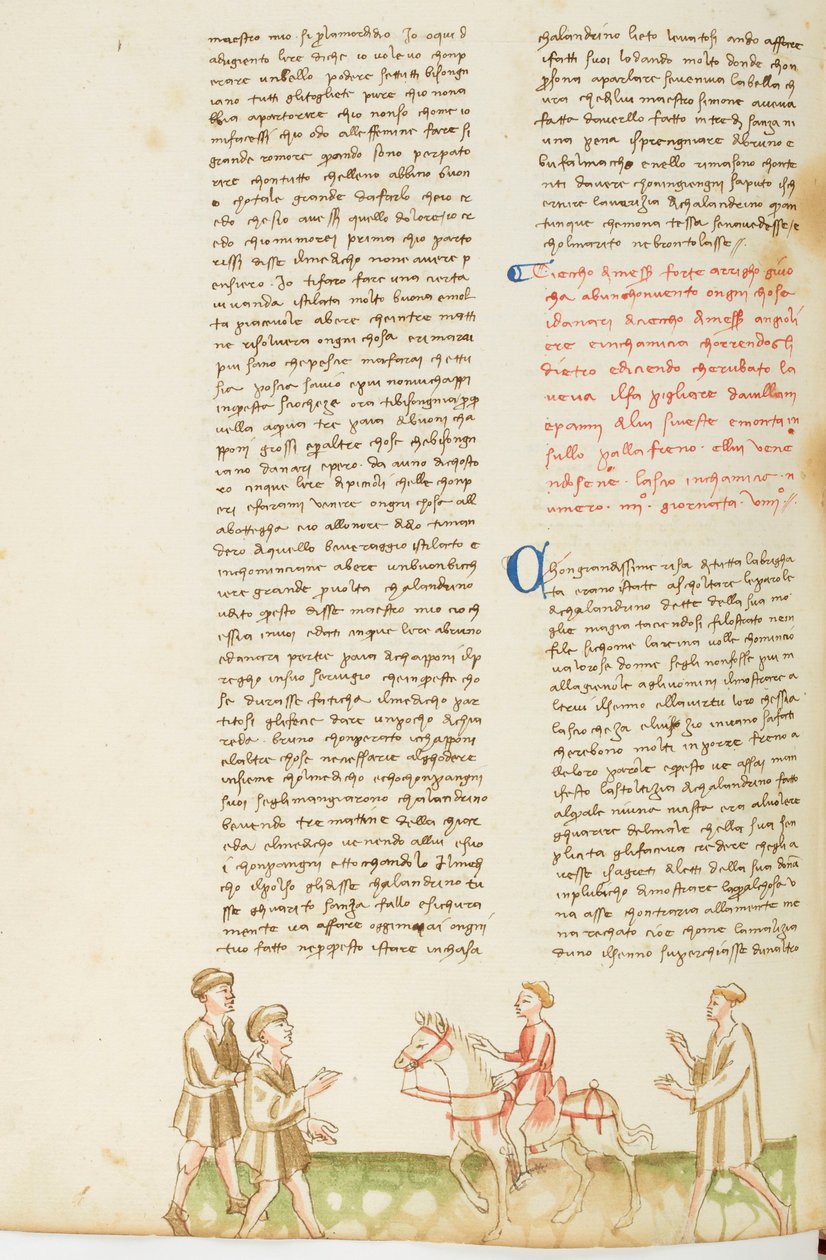 Decameron, Cecco Angiolieri preso per un ladro , Nona giornata, racconto 4. da Giovanni Boccaccio
