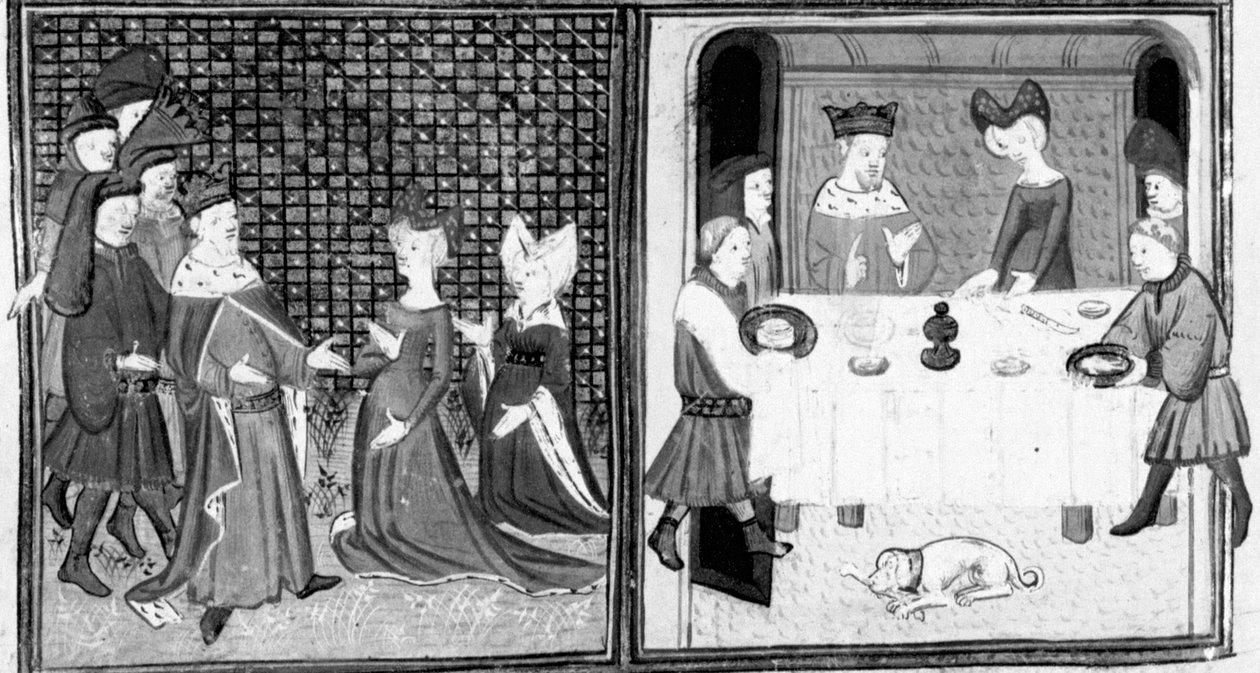 Decameron, La marchesa di Montferrat riceve Filippo l