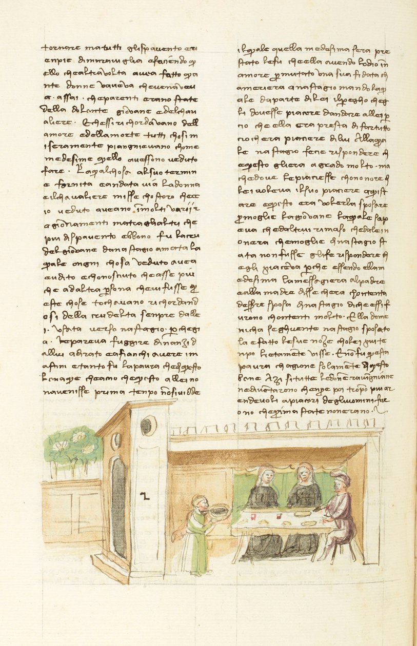 Decameron, Il Falcone - Giovanna ospite di Federigo Alberighi, Quinta giornata, racconto 9 da Giovanni Boccaccio