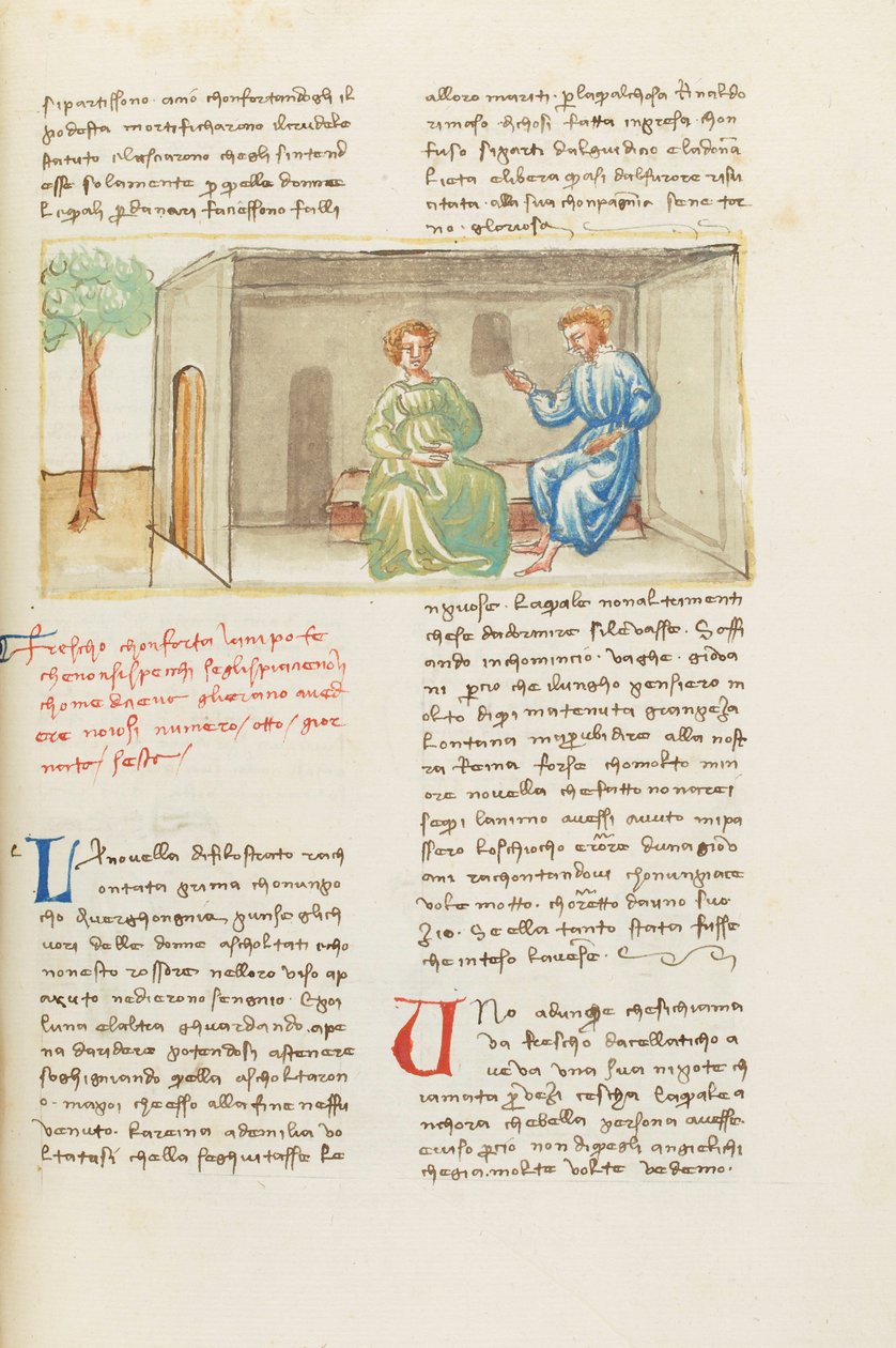 Decameron, I fastidi - Cesca da Celatico e suo zio, Sesta giornata, racconto 8. da Giovanni Boccaccio