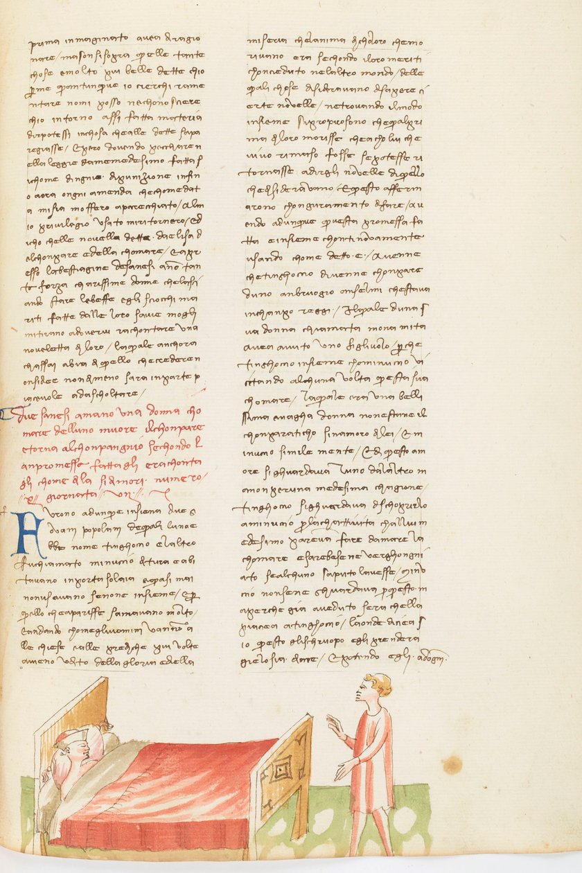 Decameron, Le allegre comari - Visione di Meuccio di Tura, Settimo giorno, racconto 10. da Giovanni Boccaccio