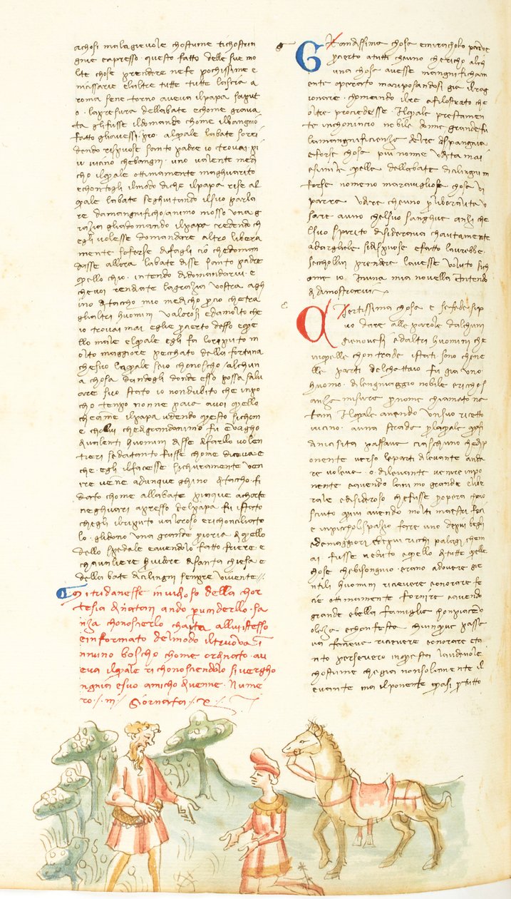 Decameron, Natan il Saggio - Mitridane che chiede perdono, Decima giornata, racconto 3 da Giovanni Boccaccio