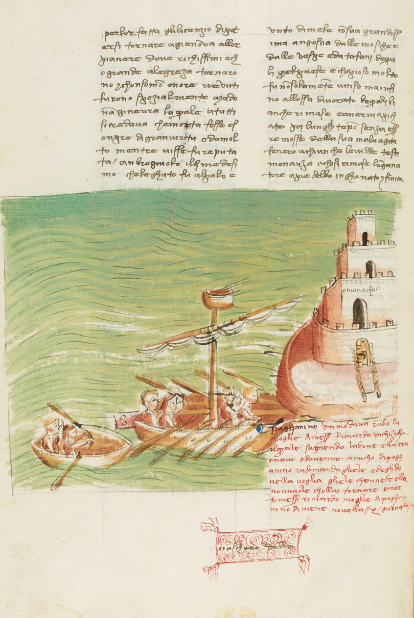 Decameron, Non forzare il tuo talento - Il rapimento di Bartolomea Gualandi, Seconda giornata, racconto 10. da Giovanni Boccaccio