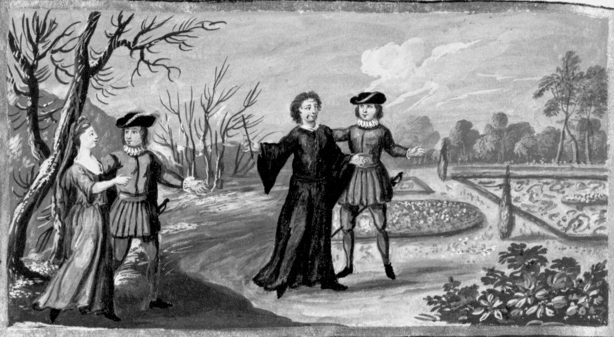 Decameron, Un negromante fa fiorire il giardino d