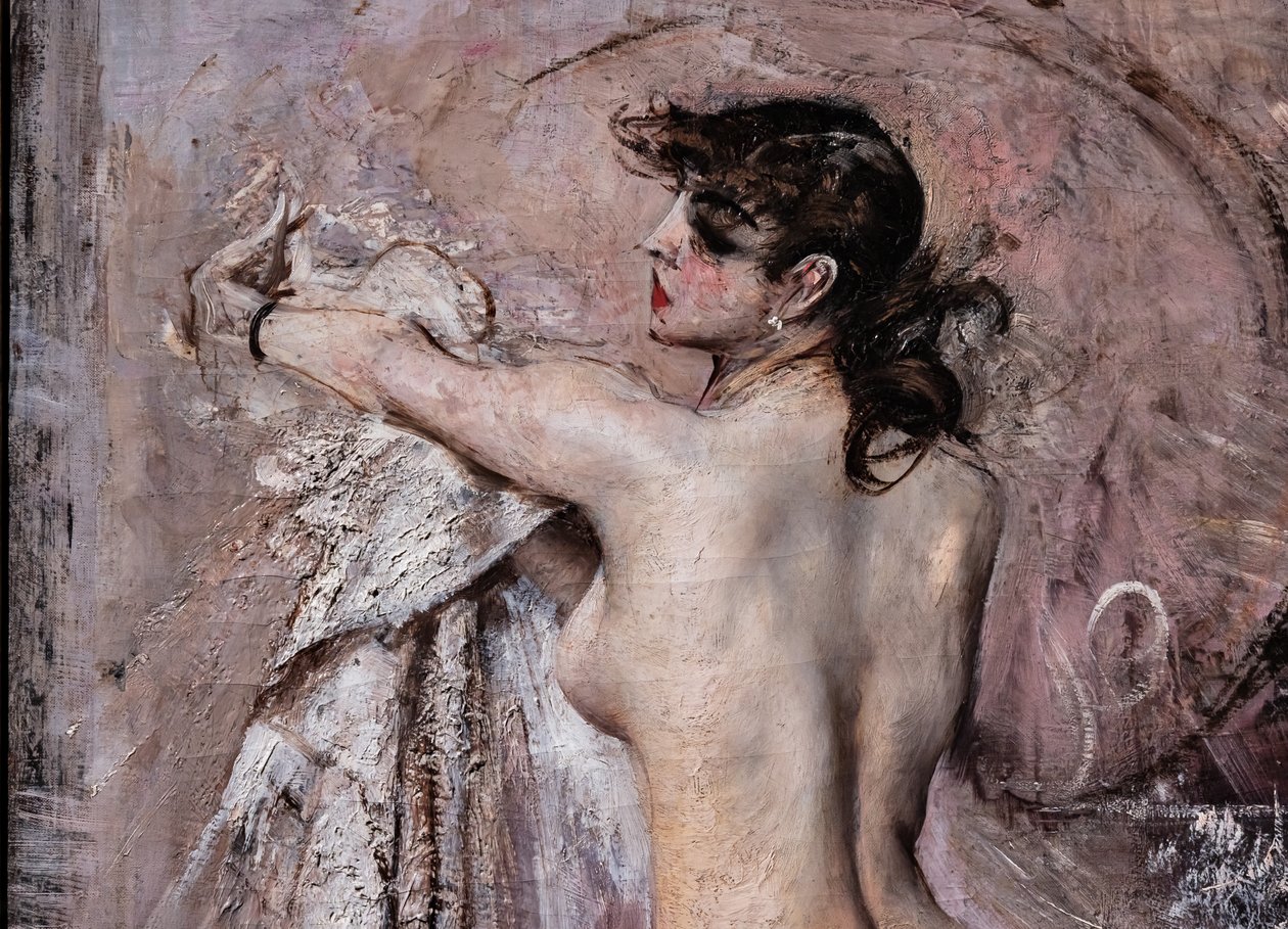 Dopo il bagno (dettaglio) da Giovanni Boldini
