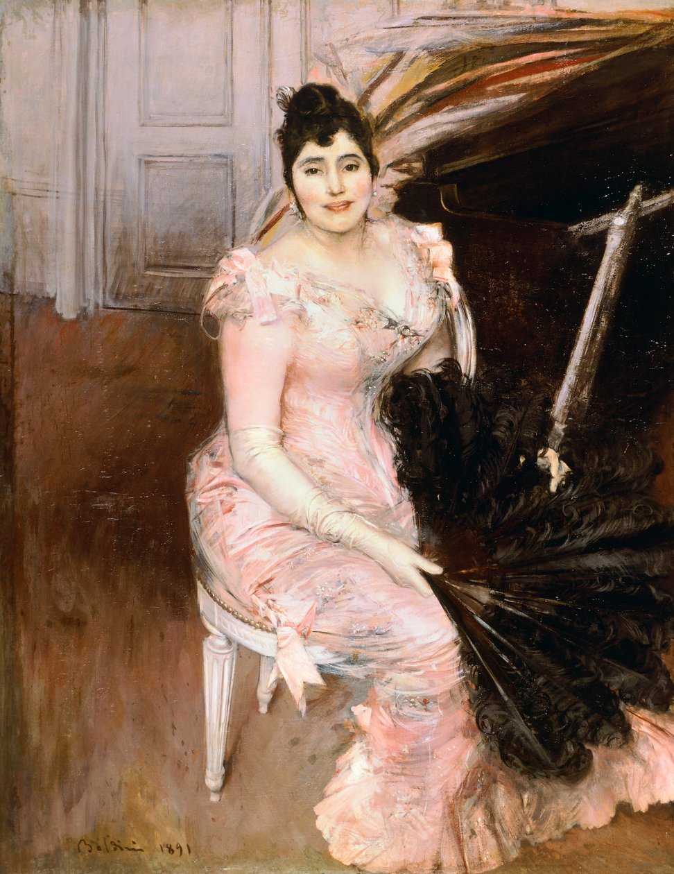 Cantante argentina, di Giovanni Boldini da Giovanni Boldini