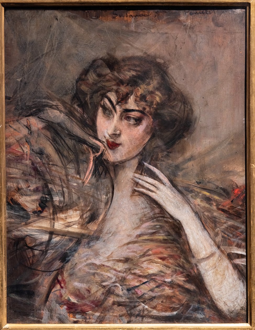 Ritratto frontale da Giovanni Boldini