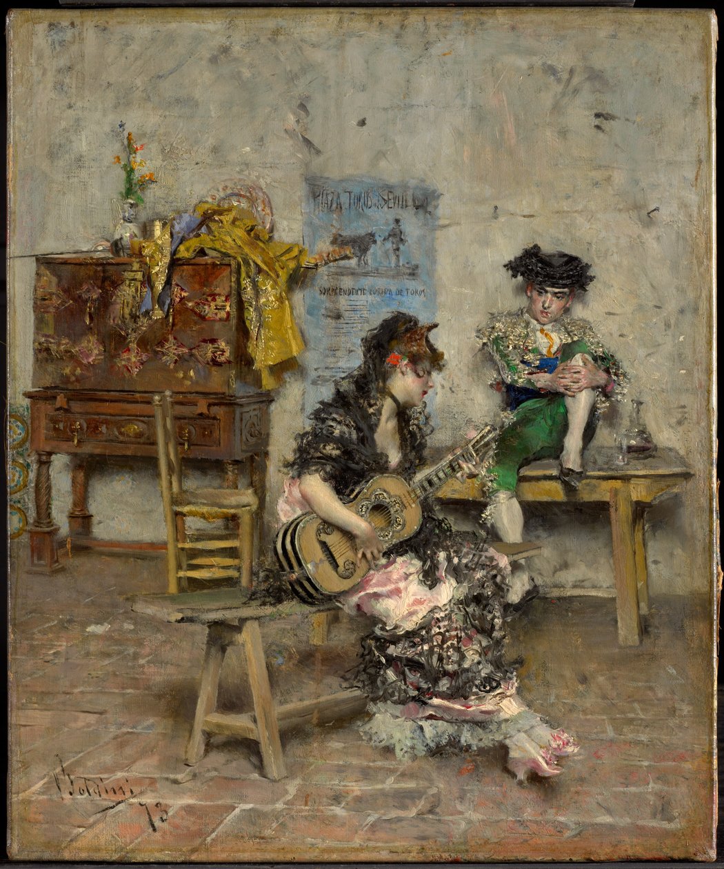 Chitarrista da Giovanni Boldini