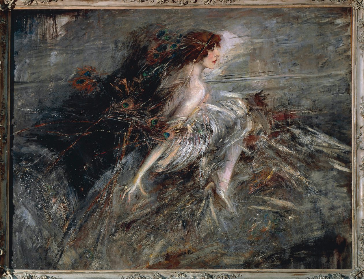 Italia, Roma, Ritratto della Marchesa Luisa Casati da Giovanni Boldini