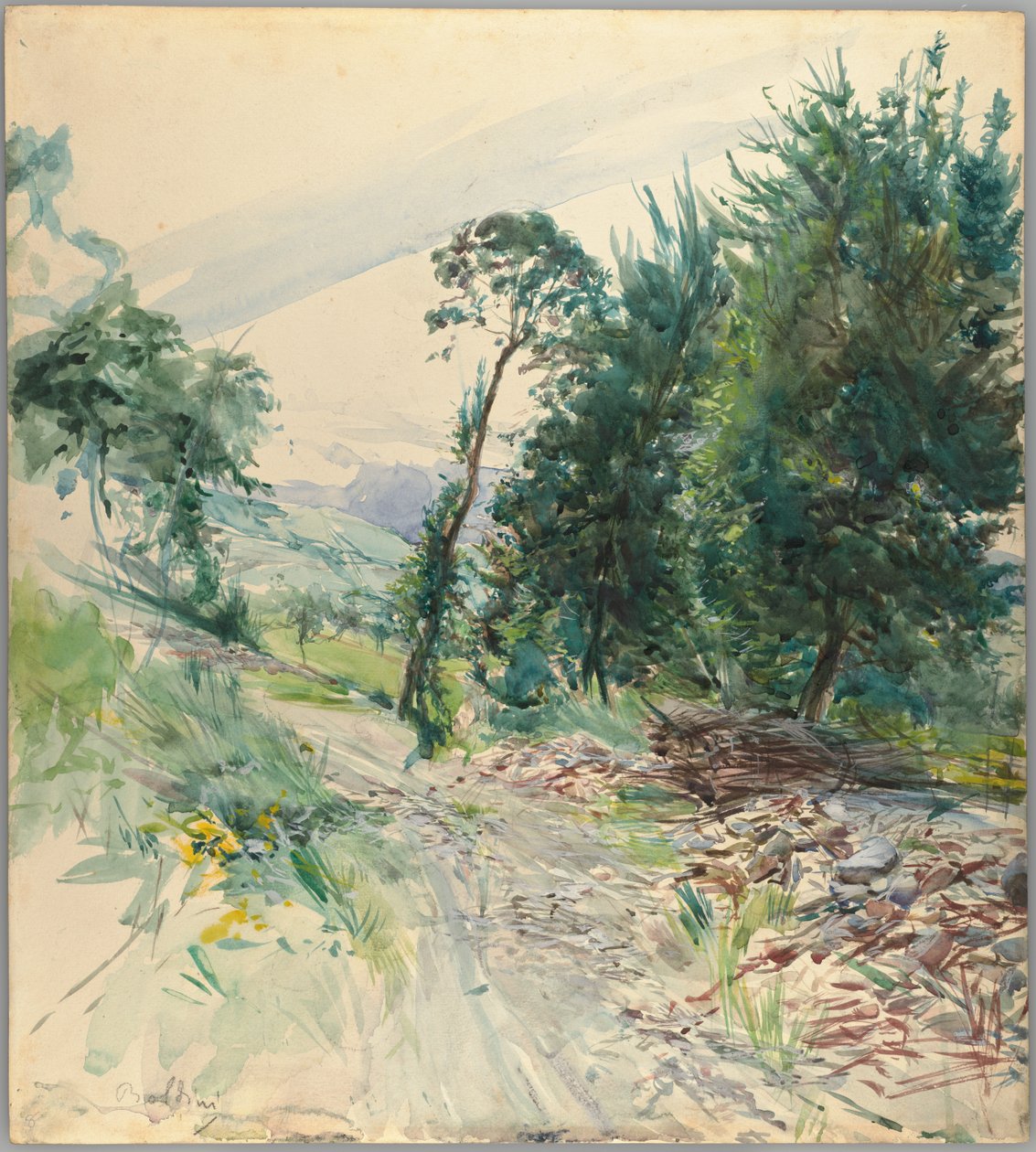 La strada da Giovanni Boldini