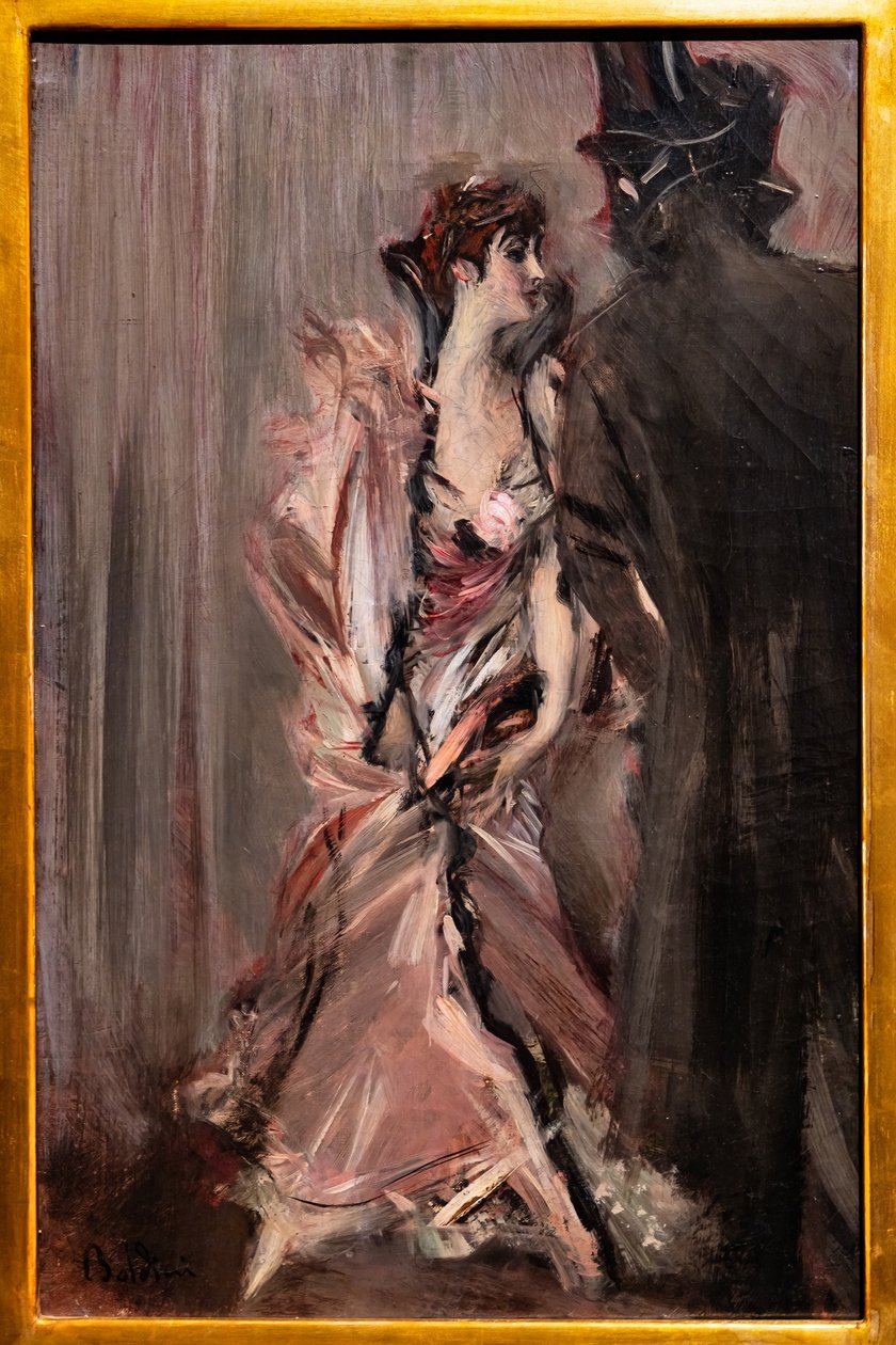 Lasciando il ballo da Giovanni Boldini