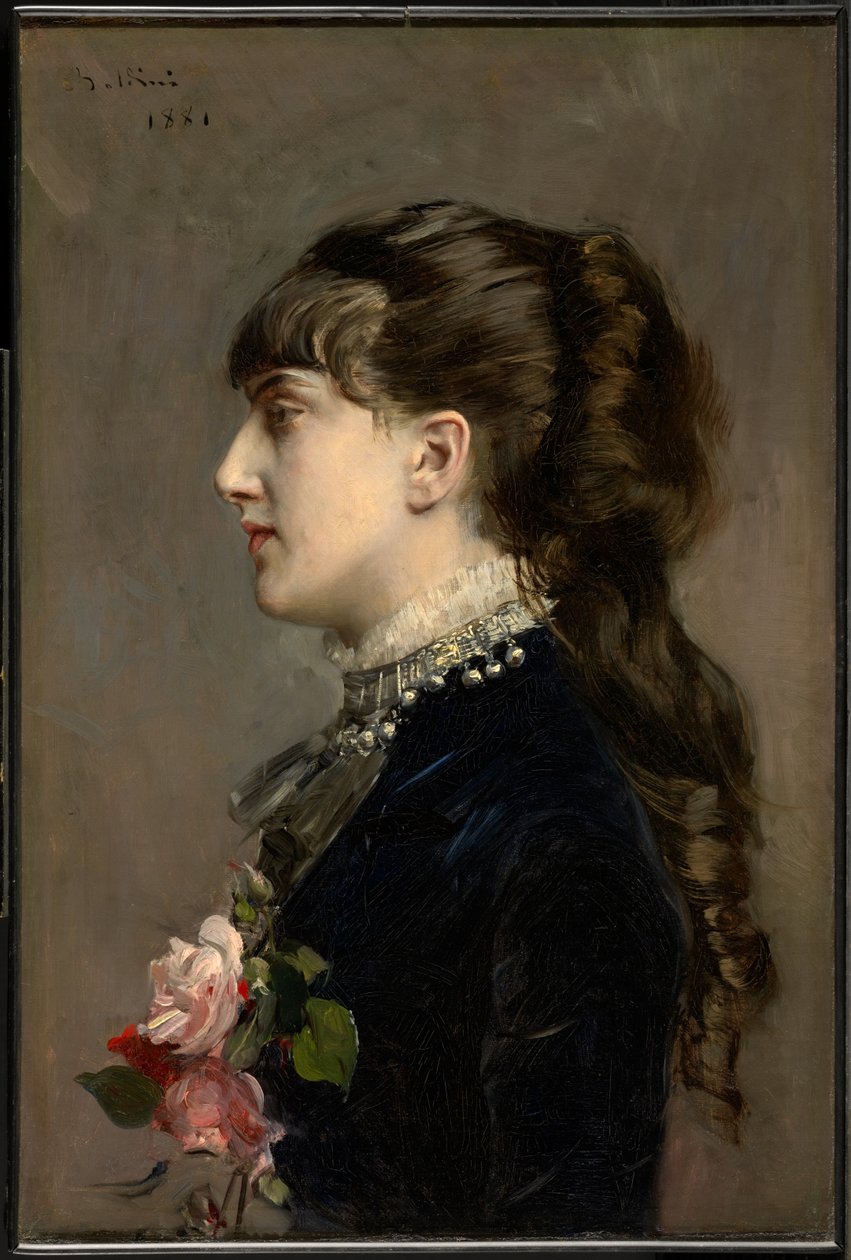 Signora Céline Leclanché da Giovanni Boldini