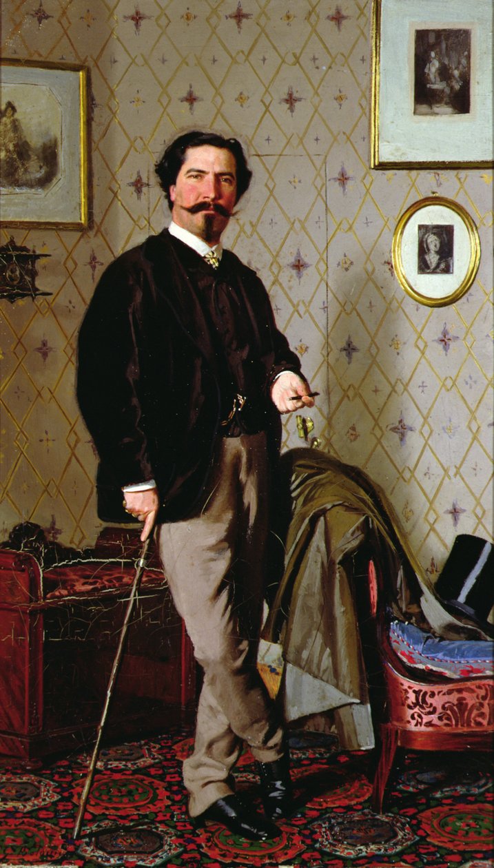 Ritratto di Cristiano Banti (1824-1904) da Giovanni Boldini