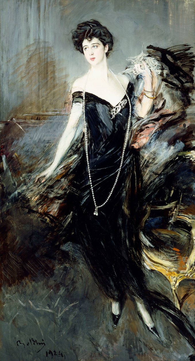 Ritratto di Donna Franca Florio da Giovanni Boldini