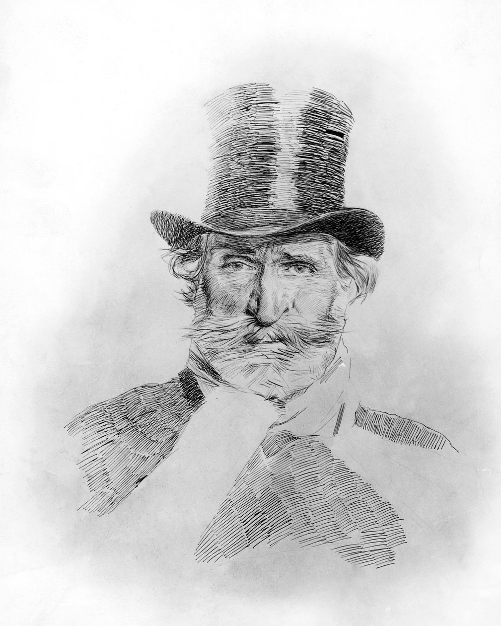Ritratto di Giuseppe Verdi da Giovanni Boldini