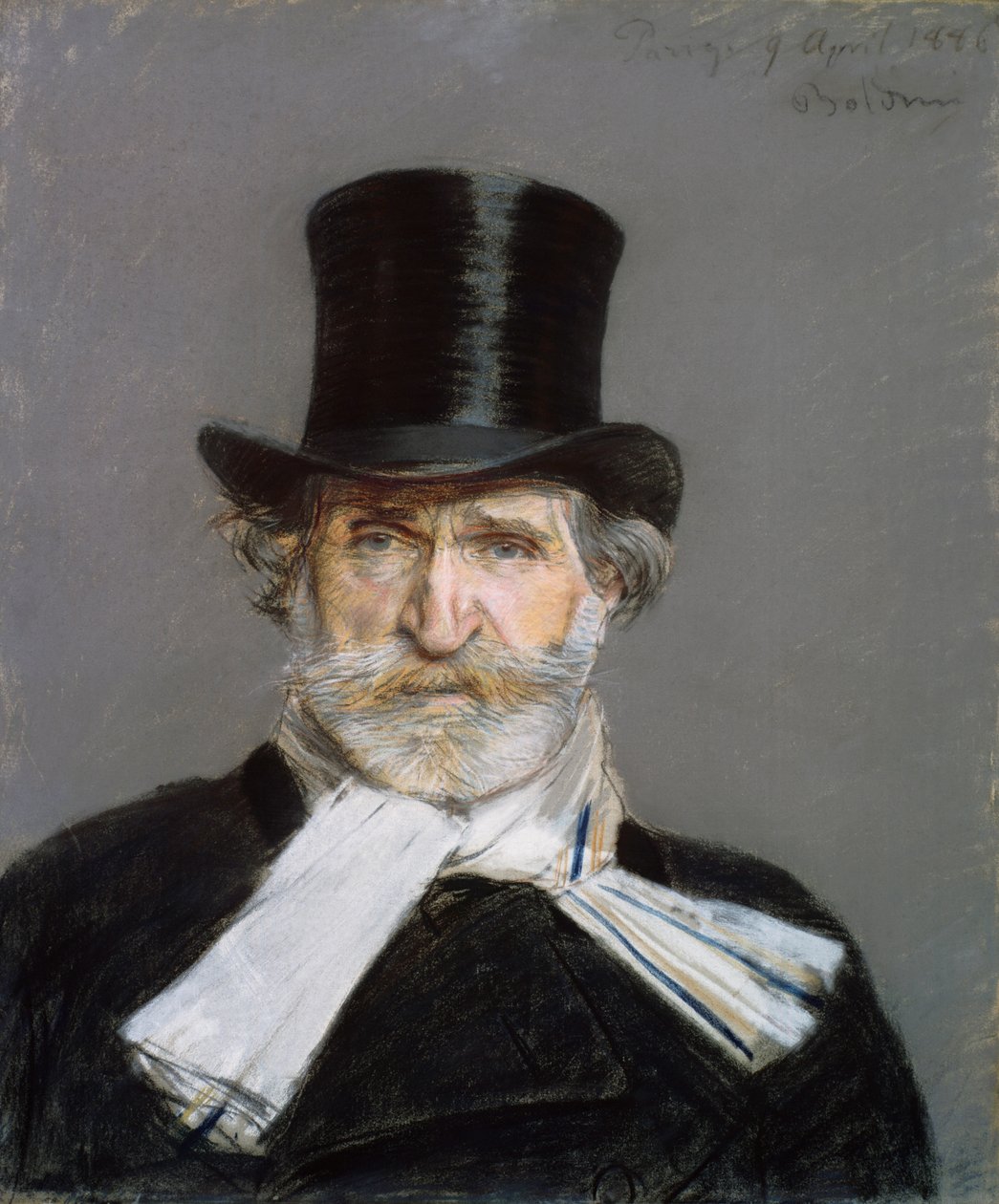 Ritratto di Giuseppe Verdi, 1886 da Giovanni Boldini