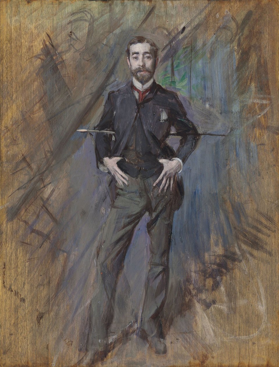 Ritratto di John Singer Sargent, 1890 da Giovanni Boldini