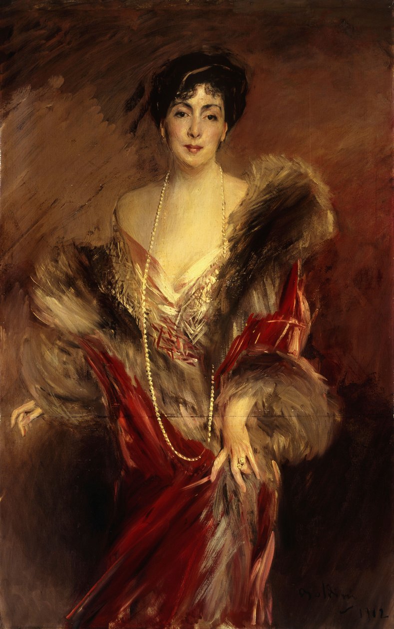Ritratto di Josefina A. de Errazuriz, 1912 da Giovanni Boldini