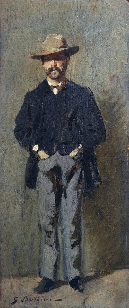 Ritratto di Leopoldo Pisacani da Giovanni Boldini