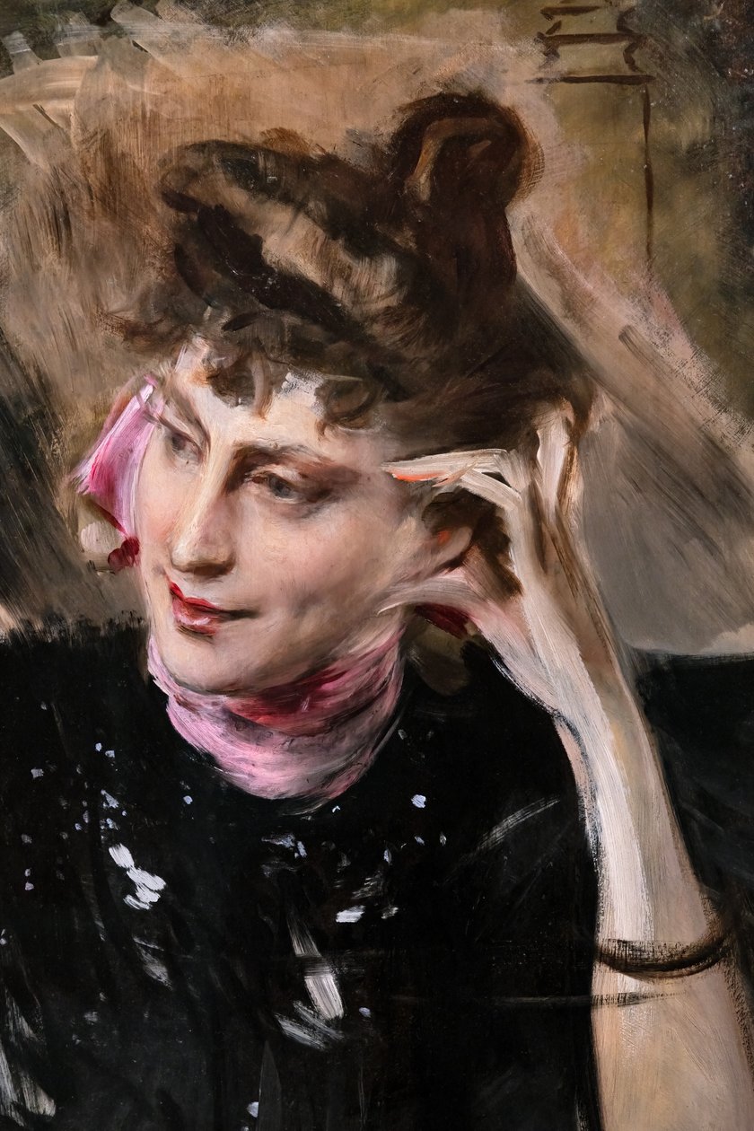 Ritratto di Madame Veil Picard (dettaglio) da Giovanni Boldini