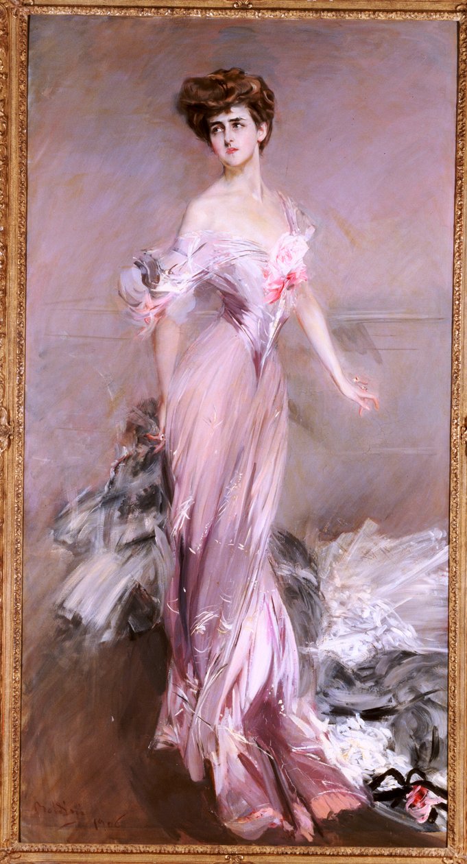 Ritratto di Mrs Howard-Johnston, 1906 da Giovanni Boldini