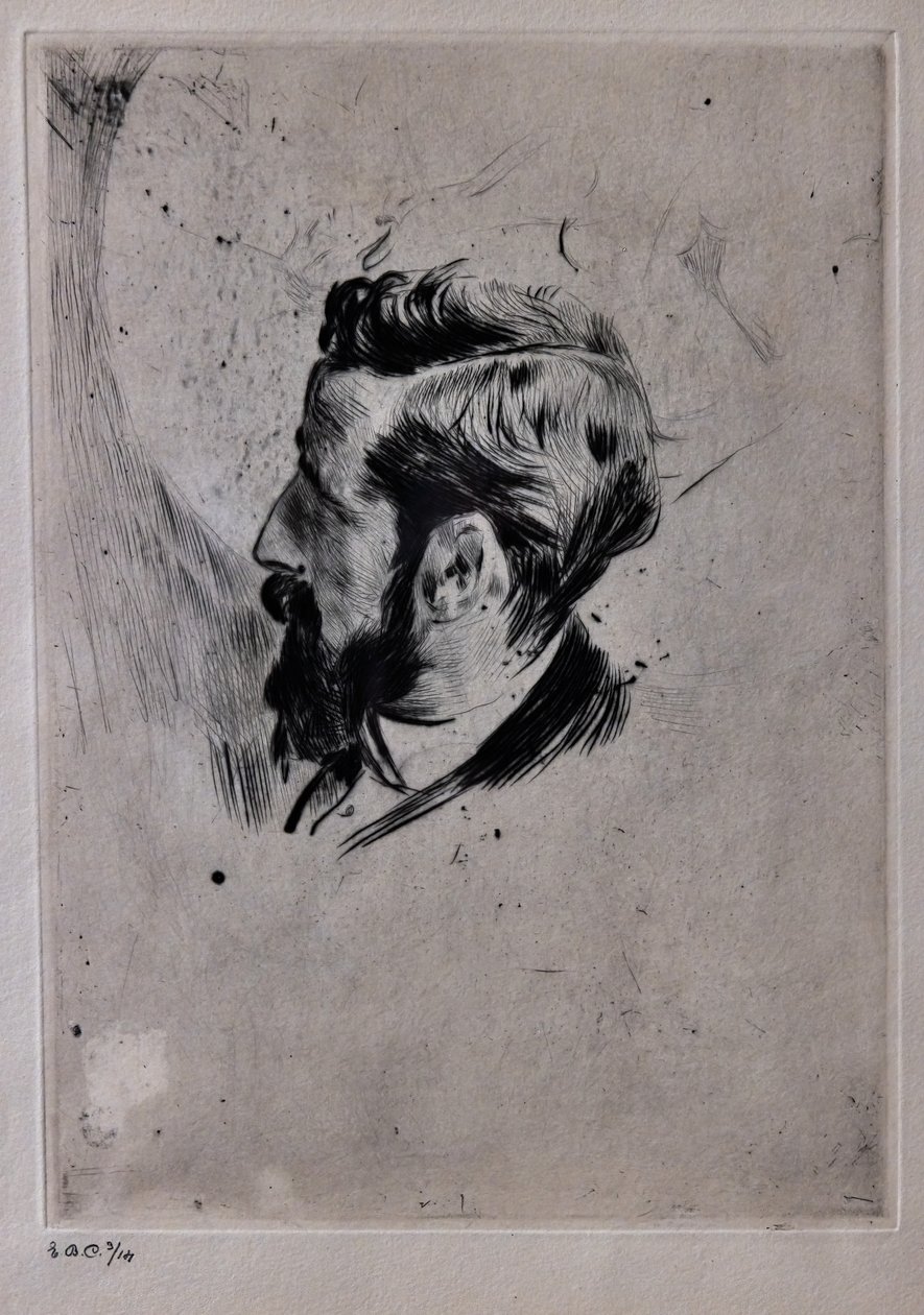 Ritratto di Paul Helleu da Giovanni Boldini