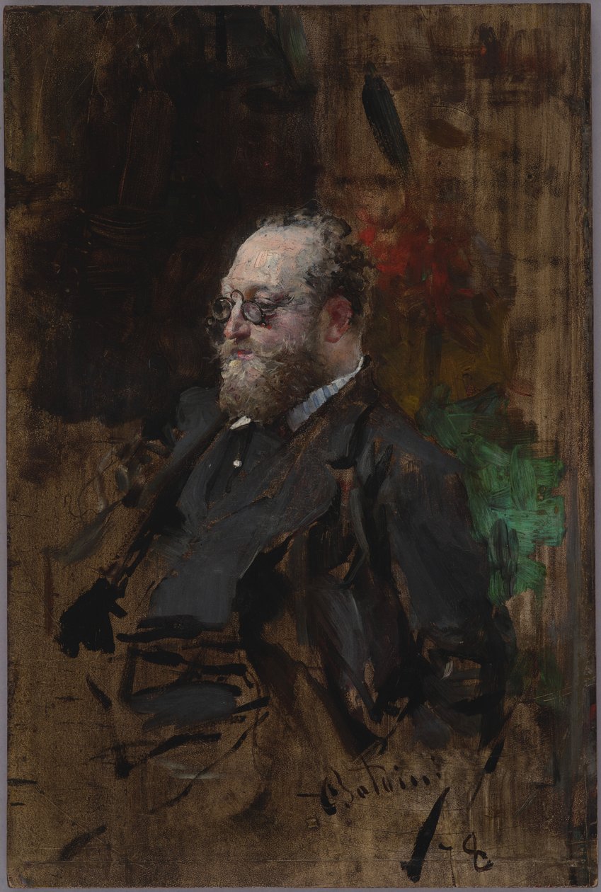 Ritratto di Ferdynand Bryndza (1837-1891) da Giovanni Boldini