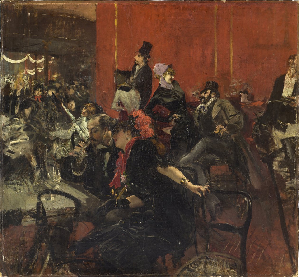 Scena di festa da Giovanni Boldini