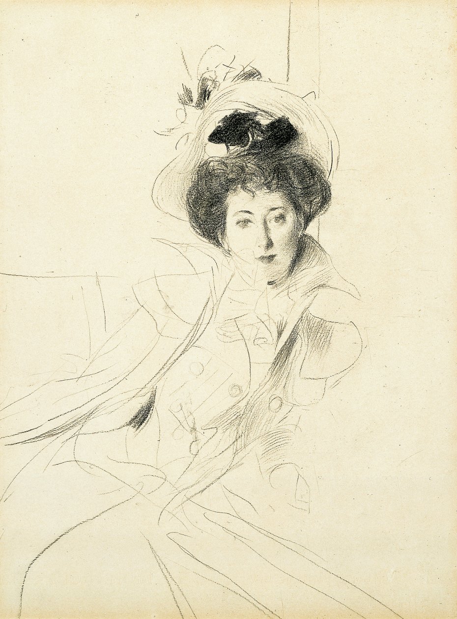Studio della principessa Niscemi da Giovanni Boldini