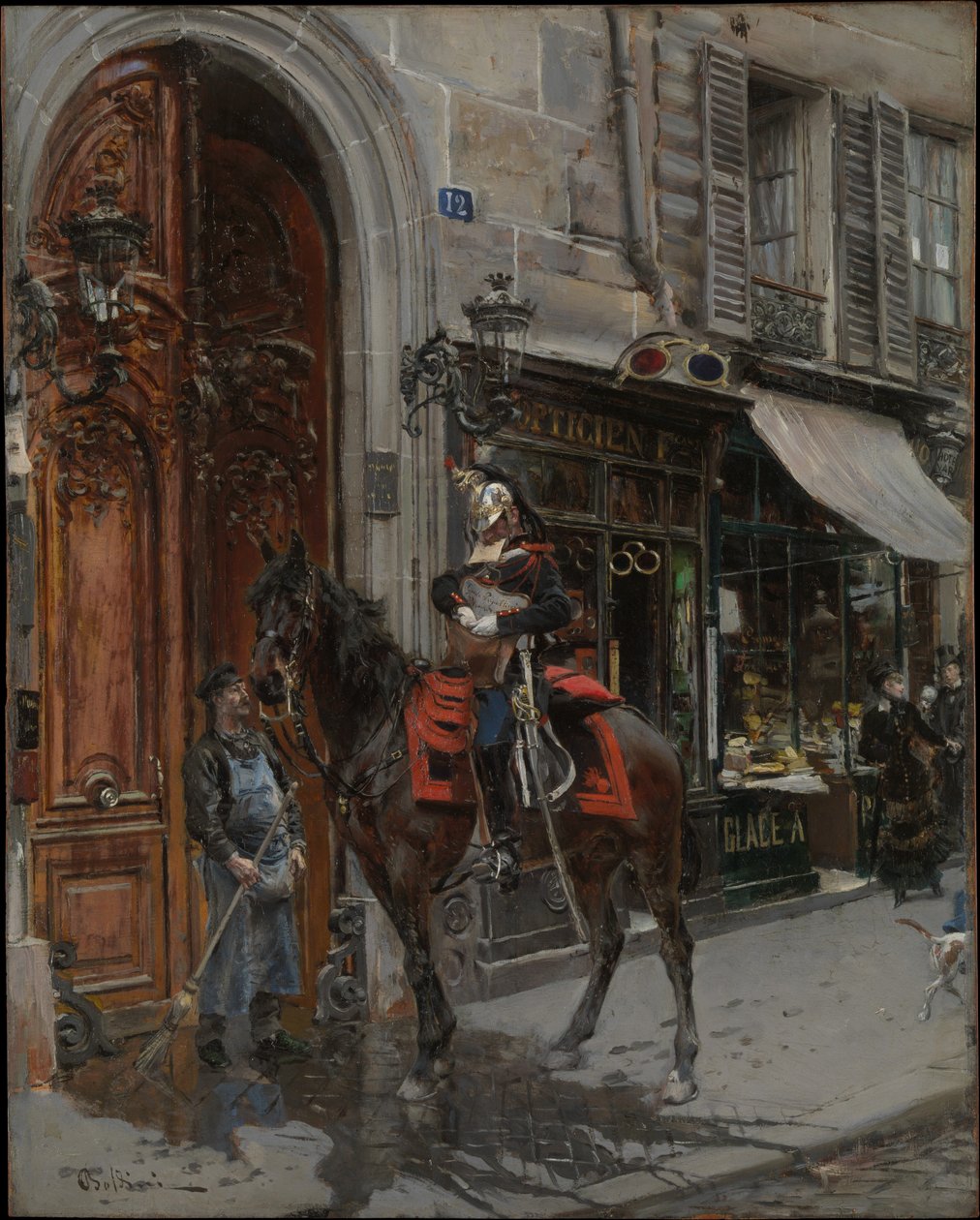 Il portalettere da Giovanni Boldini