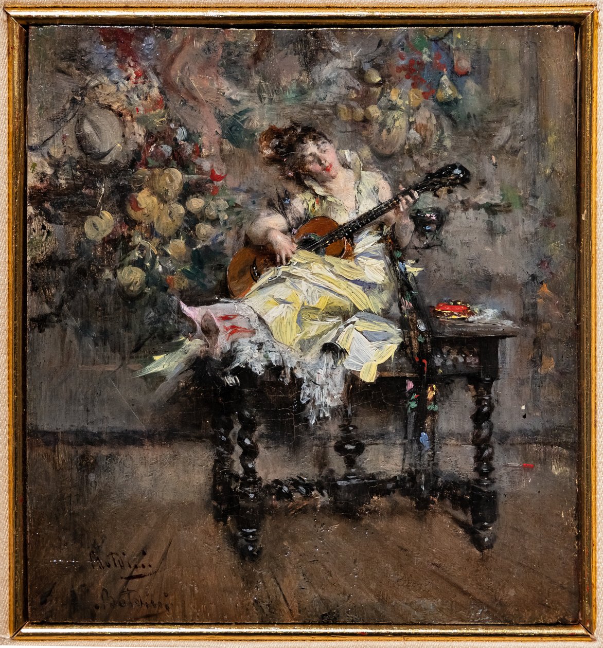 La chitarrista da Giovanni Boldini