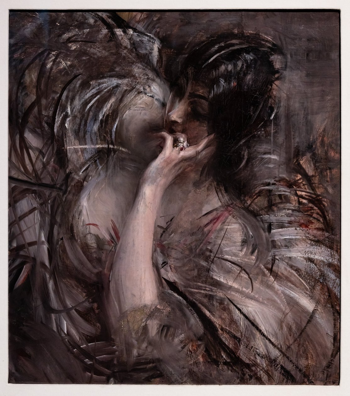 La camicetta di voile da Giovanni Boldini