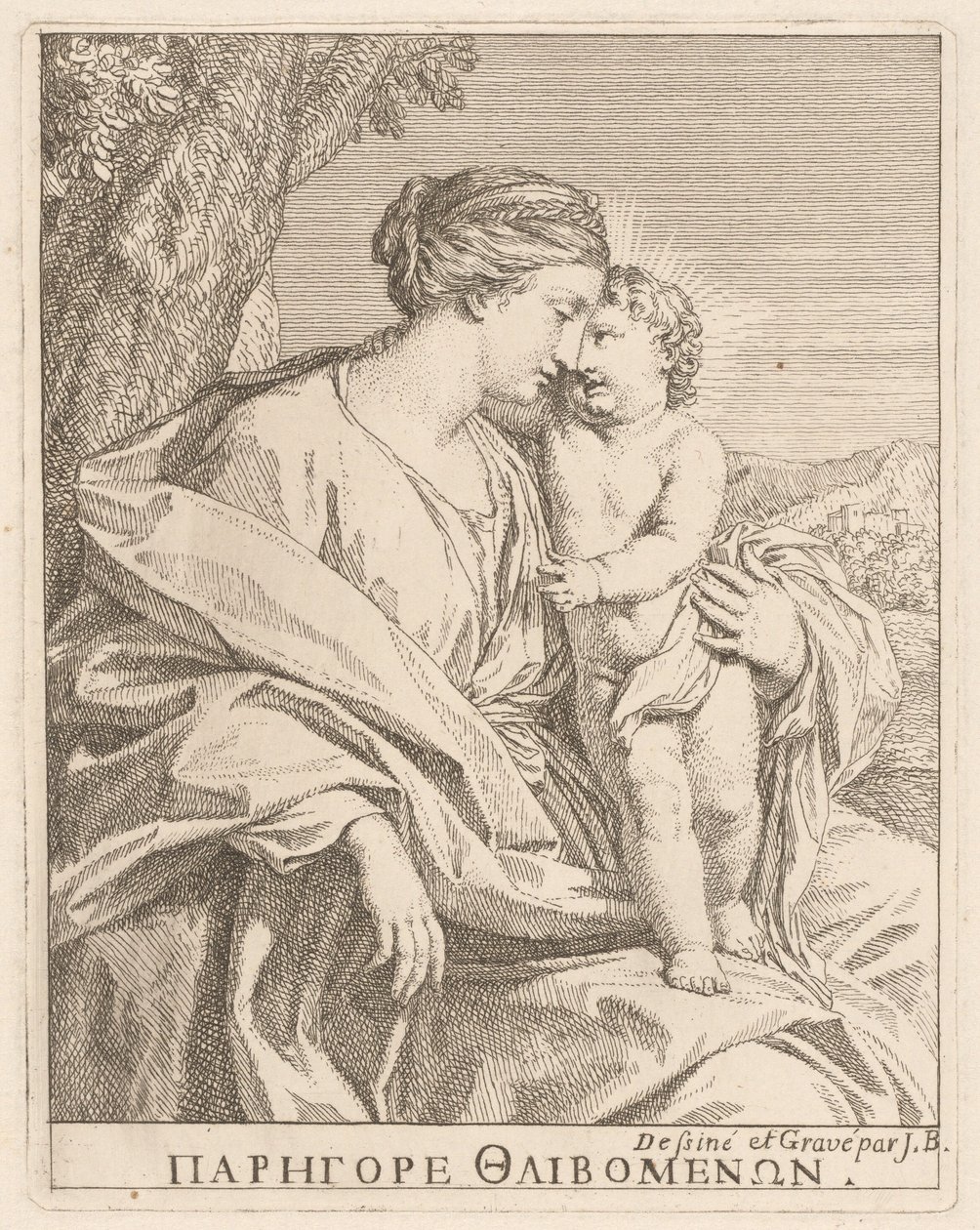 La Vergine e il Bambino da Giovanni Bottani