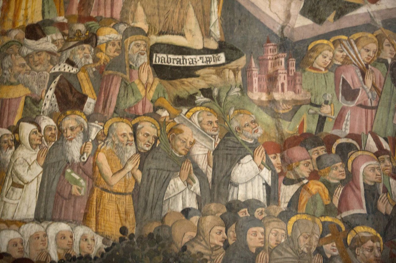 Giudizio Universale, c.1492 (dettaglio) da Giovanni Canavesio