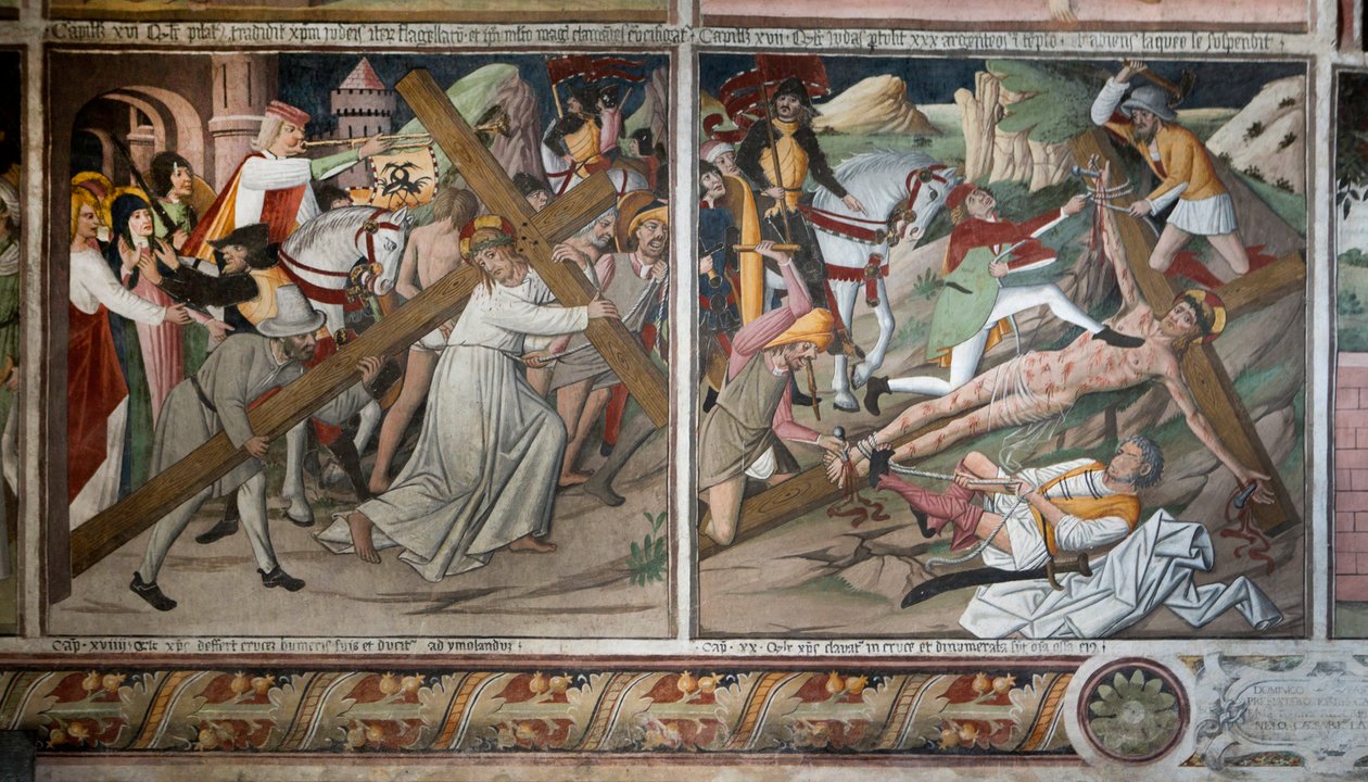 Scene della Passione di Cristo, c.1942 da Giovanni Canavesio