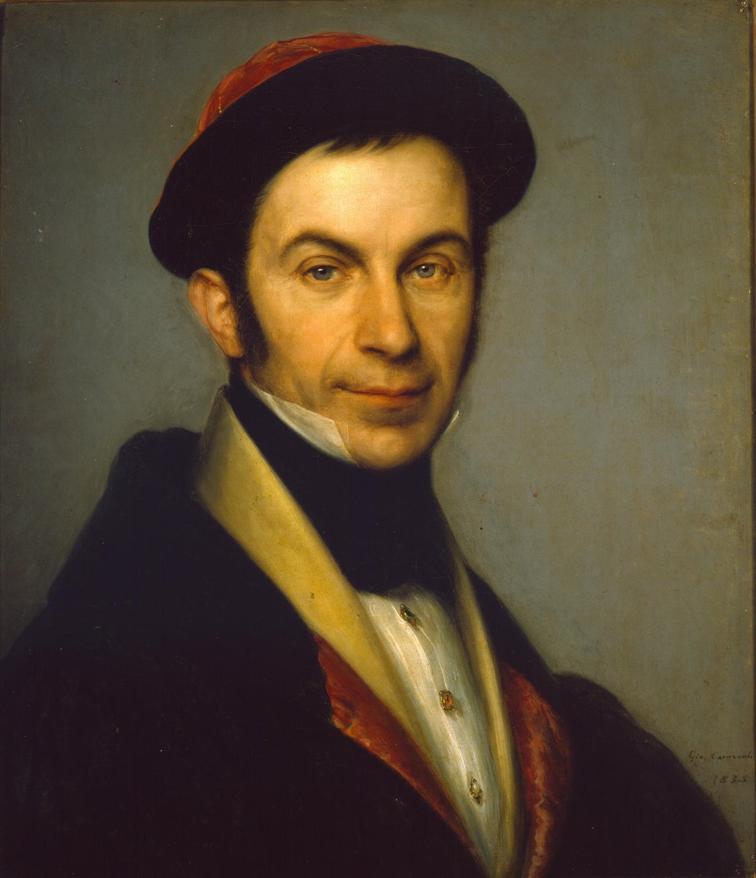 Italian: Ritratto del conte Guglielmo Lochis Portrait of Count Guglielmo Lochis da Giovanni Carnovali