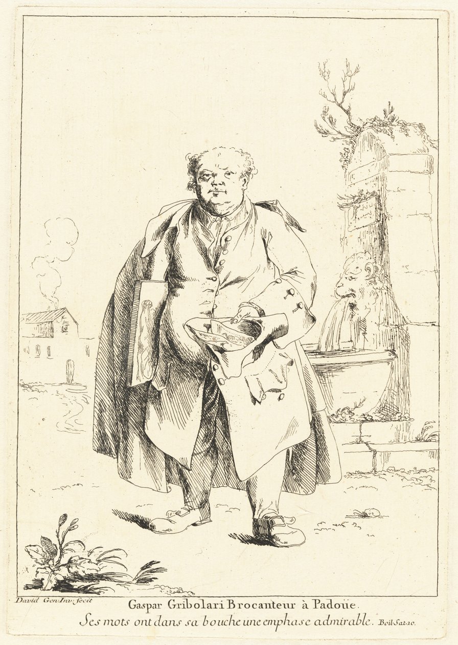 Gaspar Gribolari Brocanteur a Padova da Giovanni David