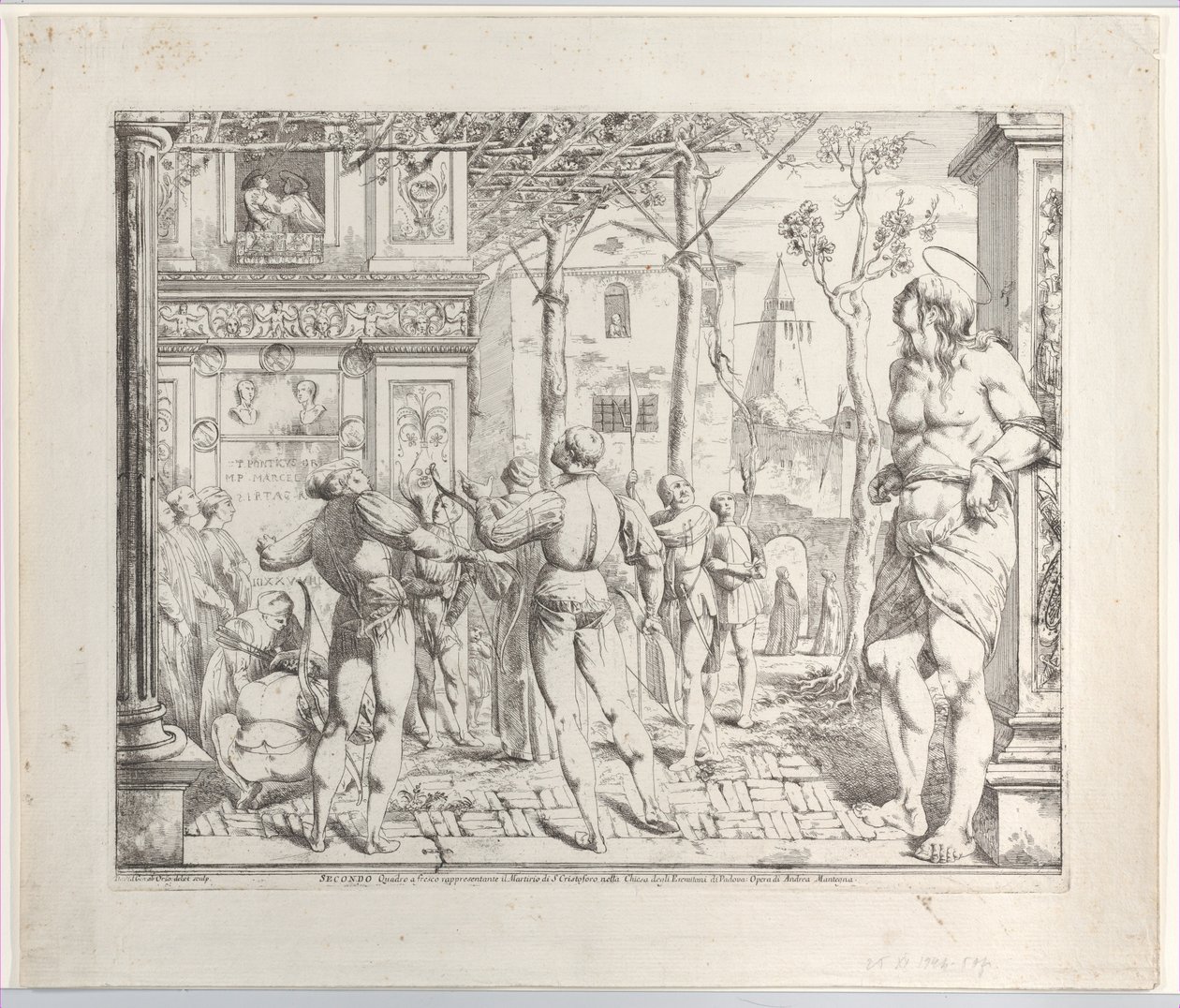 Il martirio di San Cristoforo, Secondo Quadro, 1776 da Giovanni David