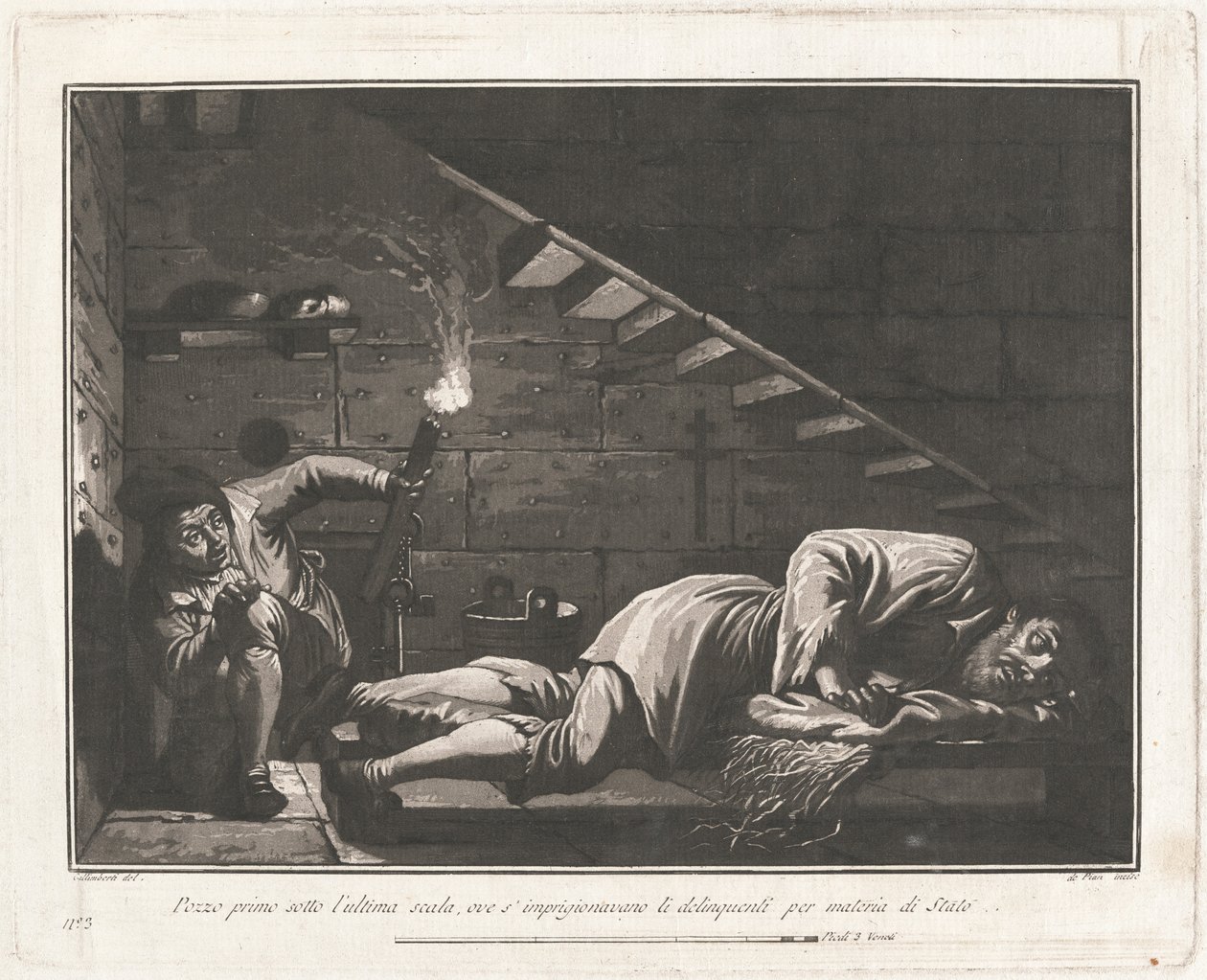 Il "Pozzo" per i violatori della legge statale da Giovanni De Pian, after Francesco Galimberti