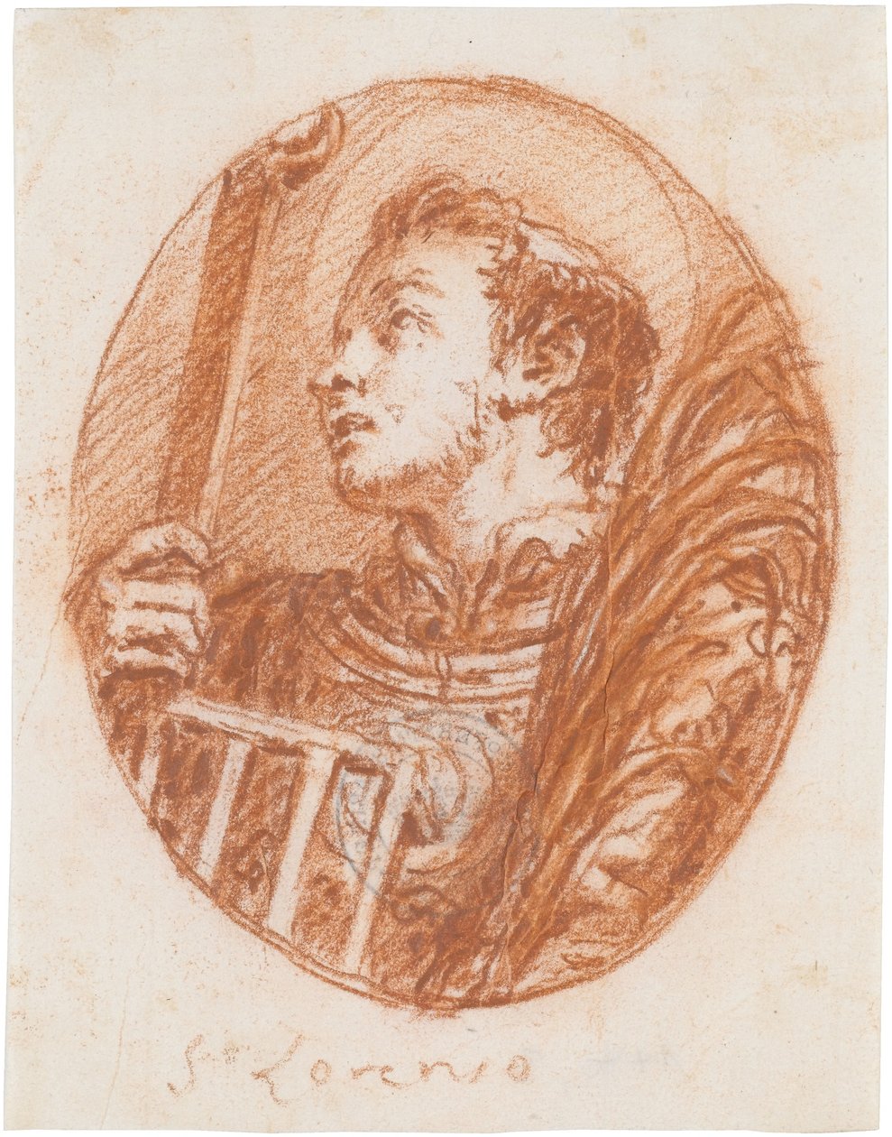 Der heilige Laurentius da Giovanni Domenico Tiepolo