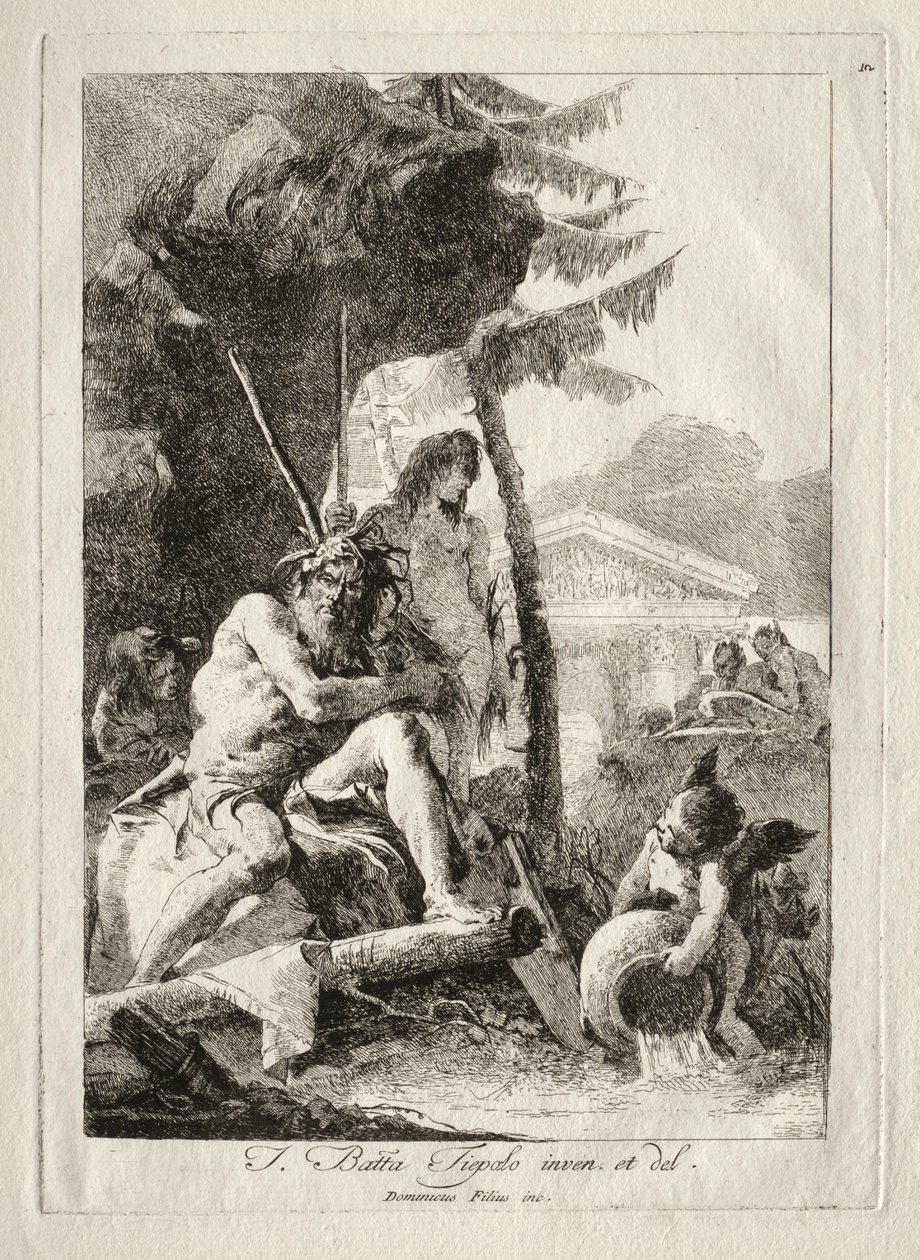 Figure Fluviali da Giovanni Domenico Tiepolo