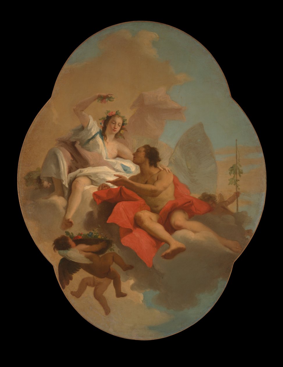 Flora und Zephyr da Giovanni Domenico Tiepolo