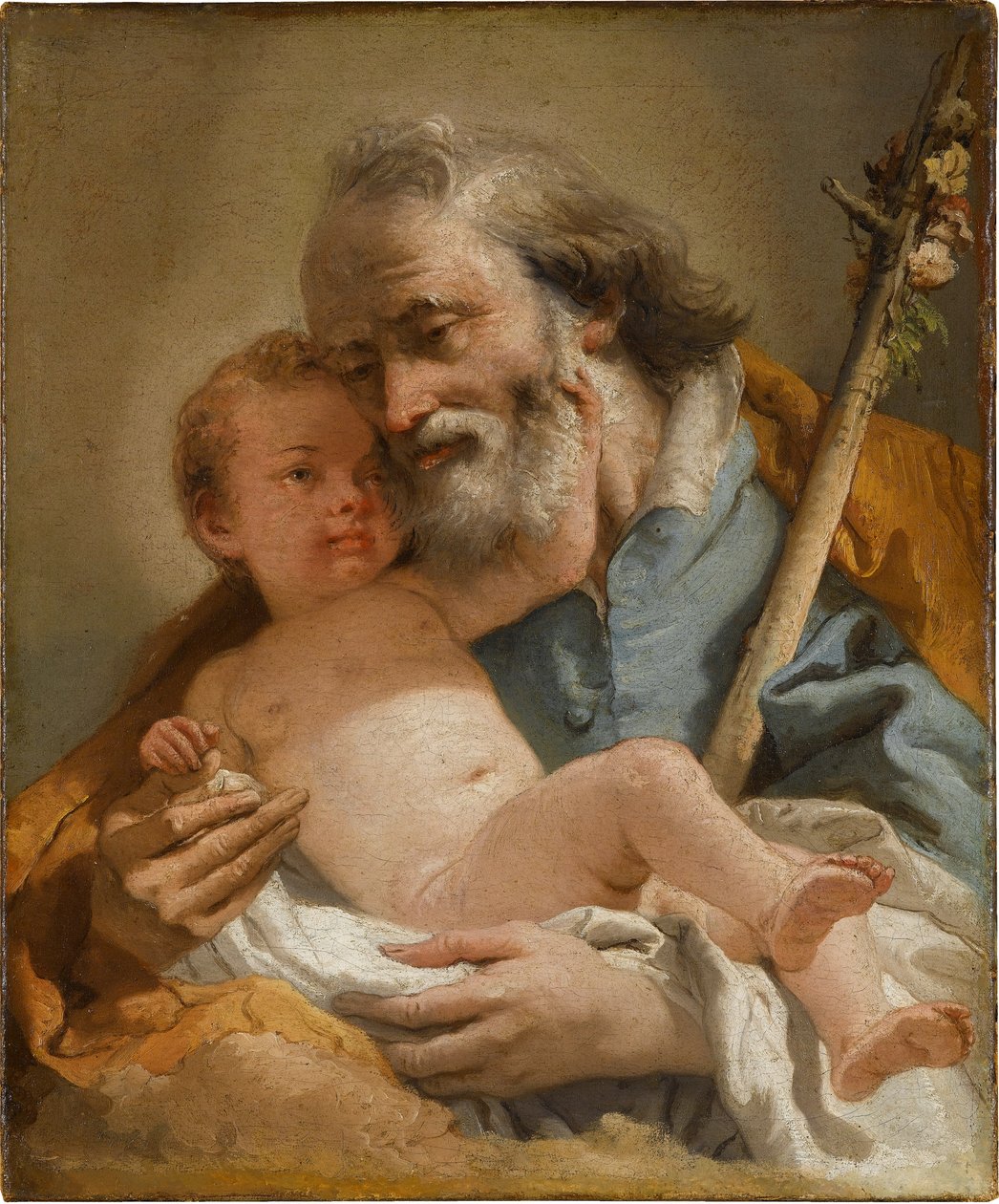 San Giuseppe con il Bambino Gesù da Giovanni Domenico Tiepolo