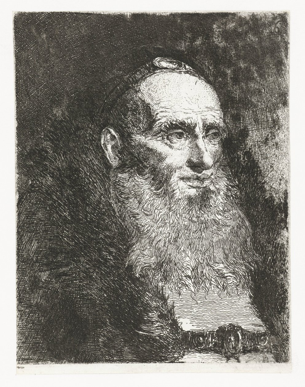 Vecchio uomo da Giovanni Domenico Tiepolo
