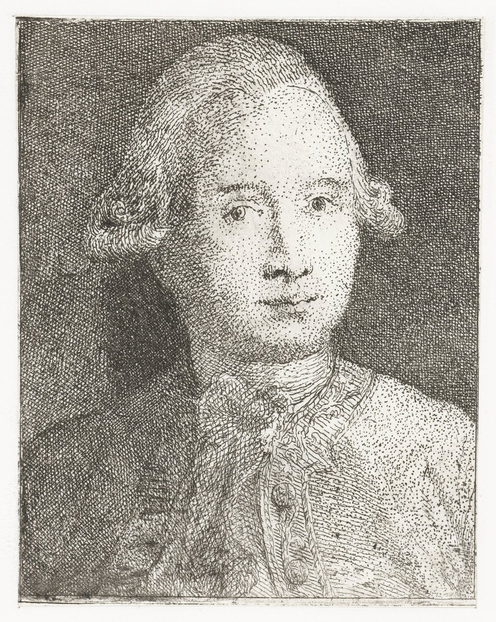 Ritratto di Giovanni Domenico Tiepolo da Giovanni Domenico Tiepolo