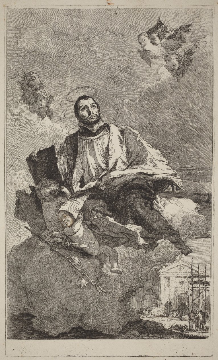 San Gaetano da Thiene da Giovanni Domenico Tiepolo