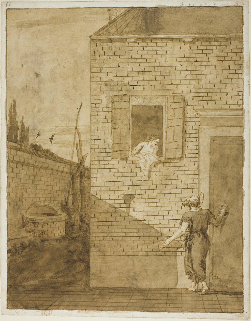 San Pietro e Rhoda da Giovanni Domenico Tiepolo